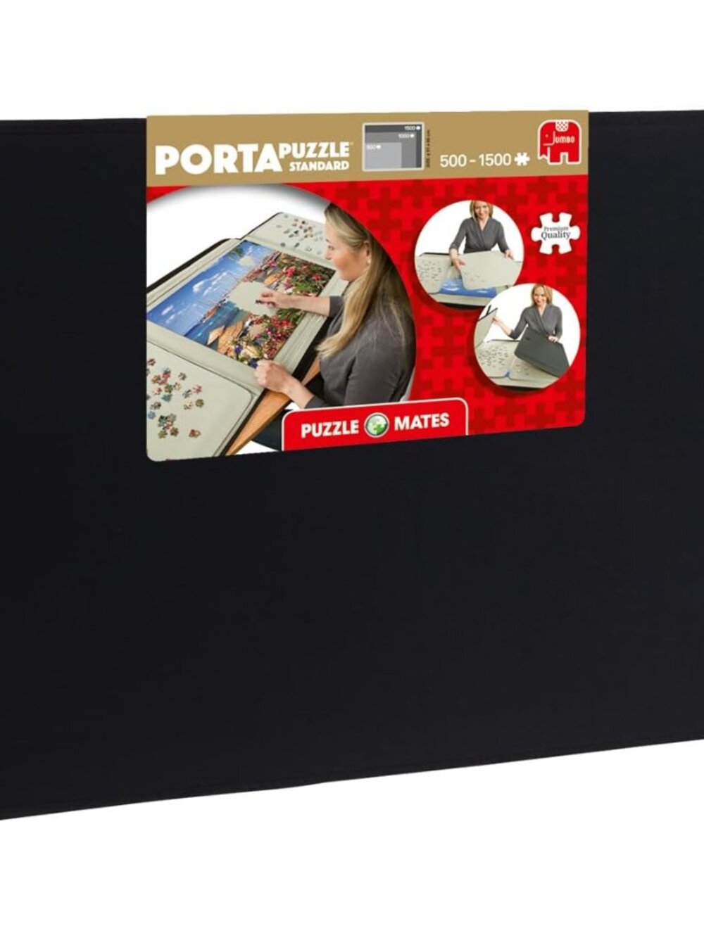 Jumbo, Puzzle Mates,  - Standard 1,500 Piece Jigsaw Storage Board Case, Jigsaw P
